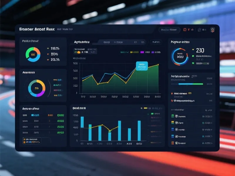 极速赛车数据分析面板